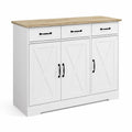 Credenza in Legno con Piano in Rovere