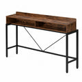 Consolle in Legno MDF con Struttura in Metallo